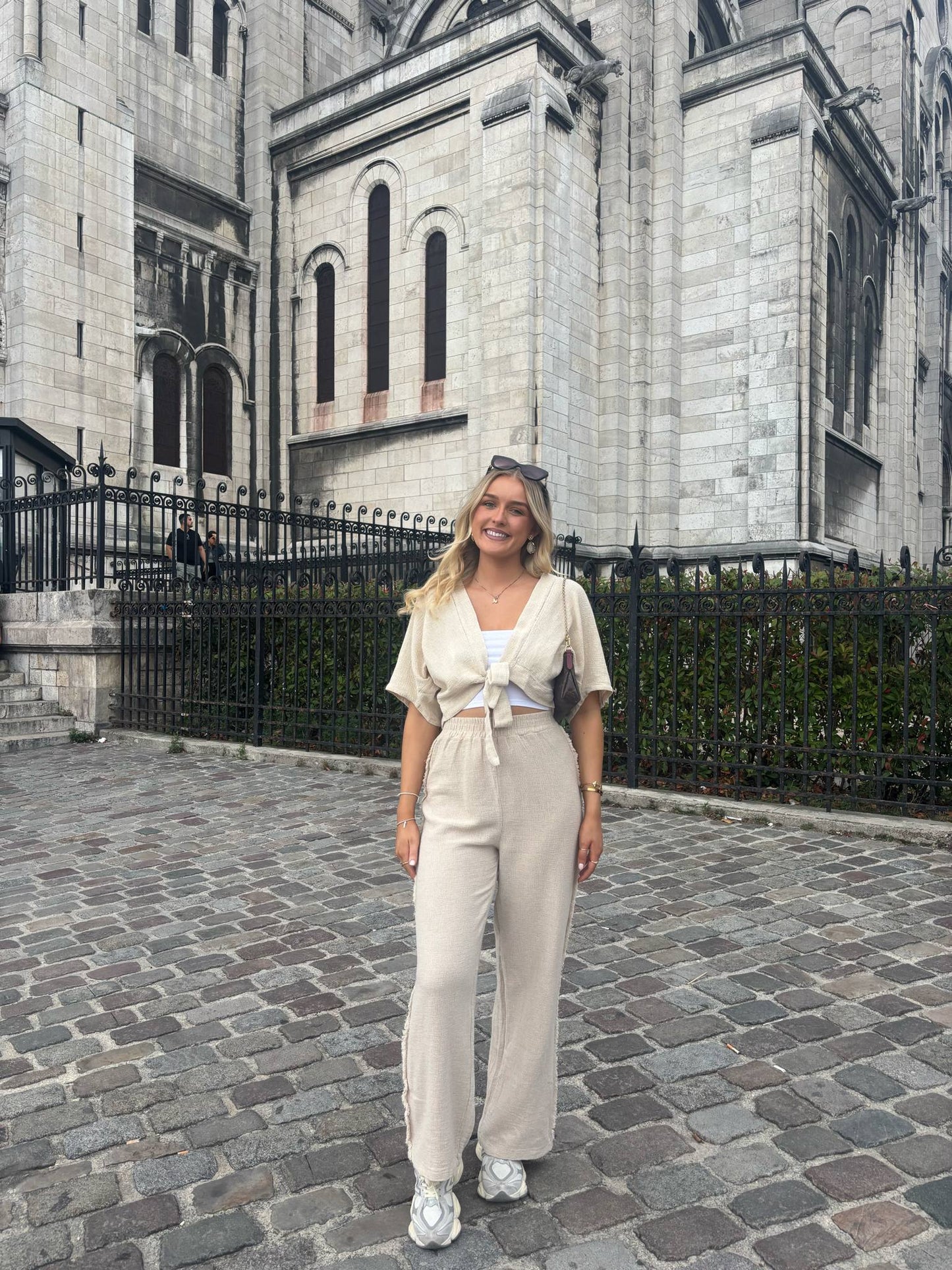 Linen Waffle Co Ord