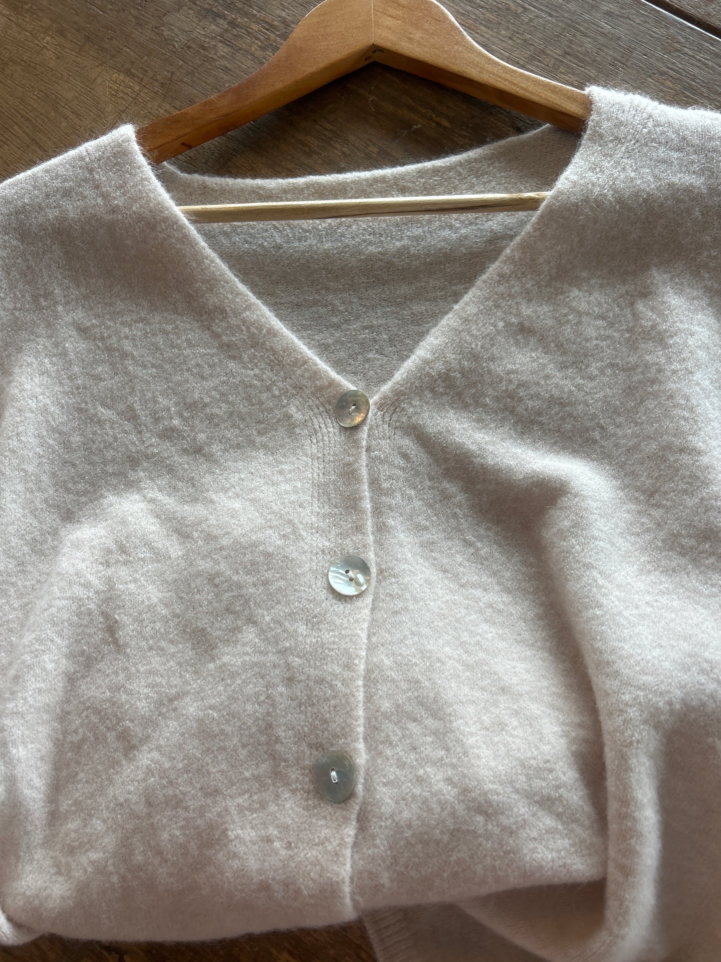 Sleeveless Wool Cardi