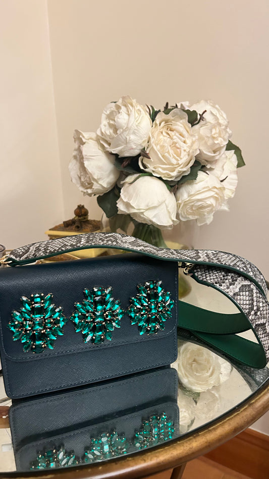 Crossover Jewelled Bag
