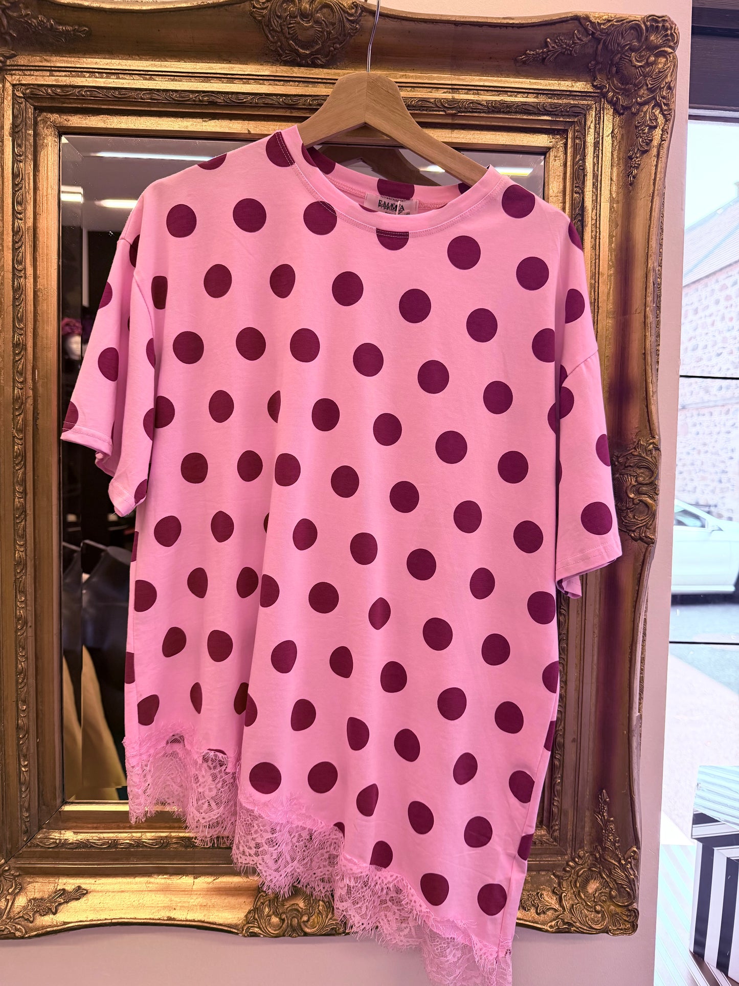 Polka Dot Tee Shirt