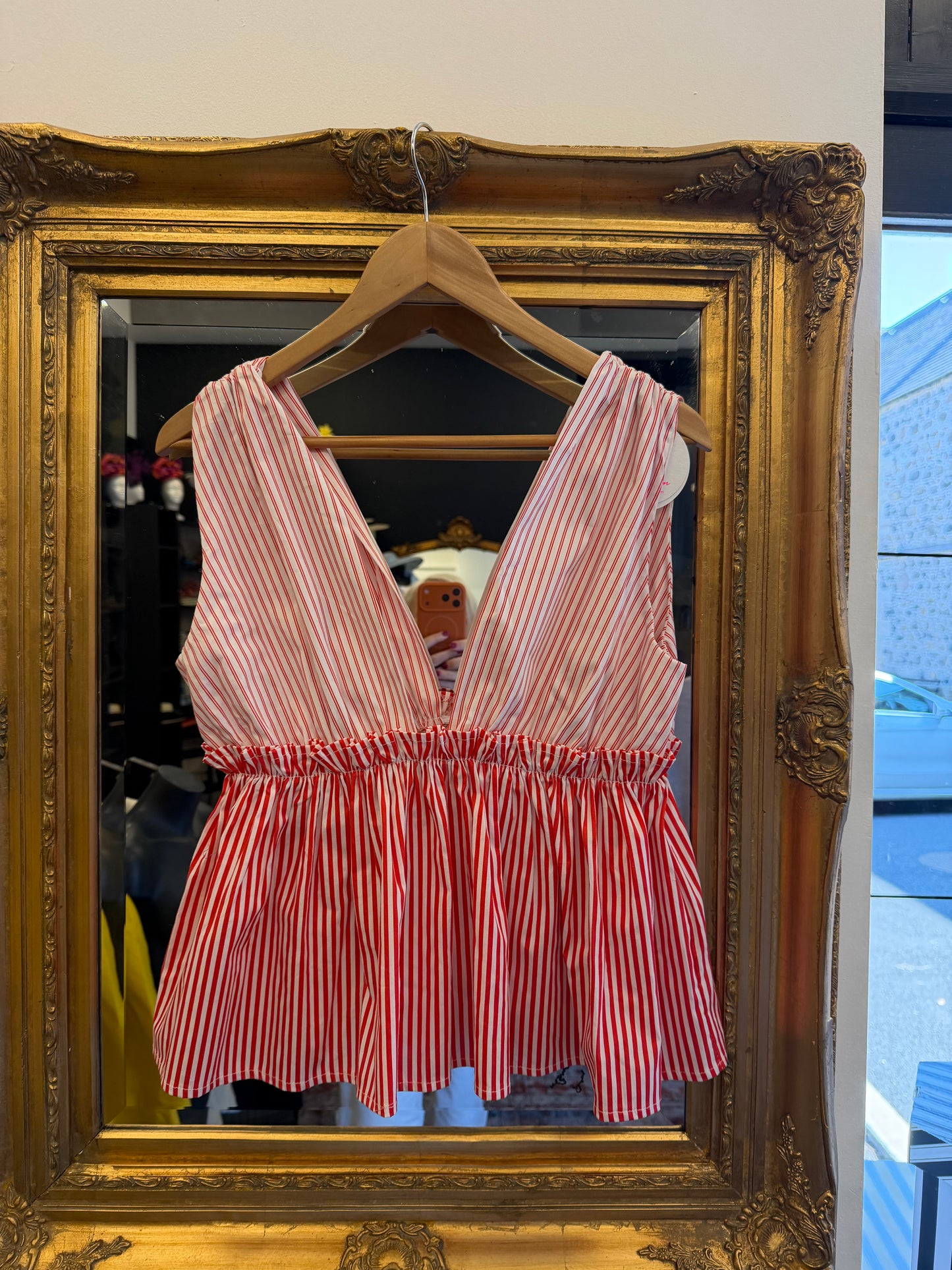 Peplum Sun Top