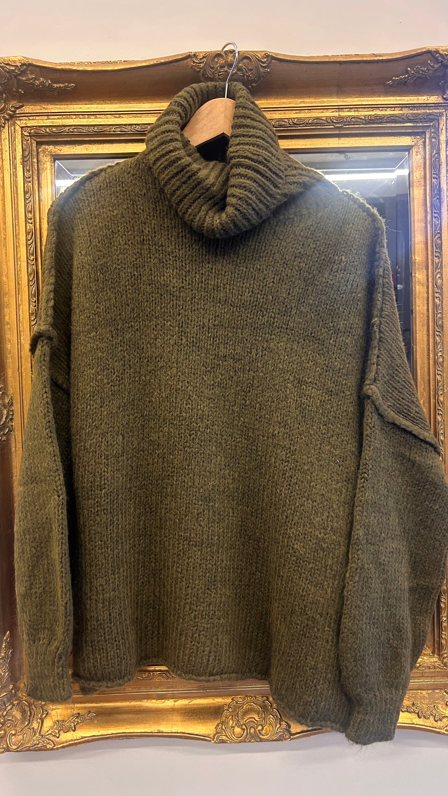 Army Roll Neck Sweatee