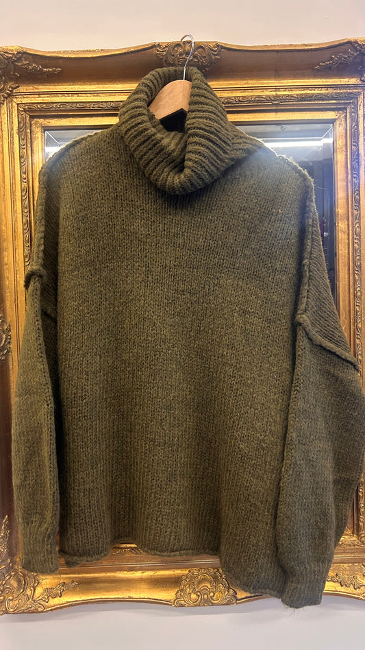 Army Roll Neck Sweatee