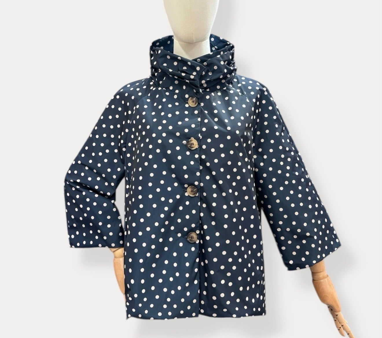 Crop Polka Dot Mac