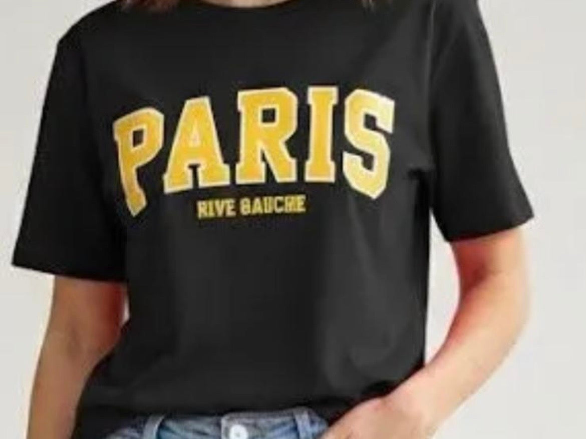 Paris Logo Tee Shirt