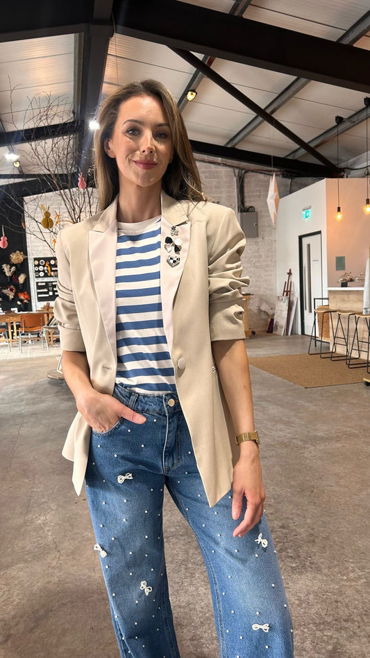Blue Stripe Tee-Shirt