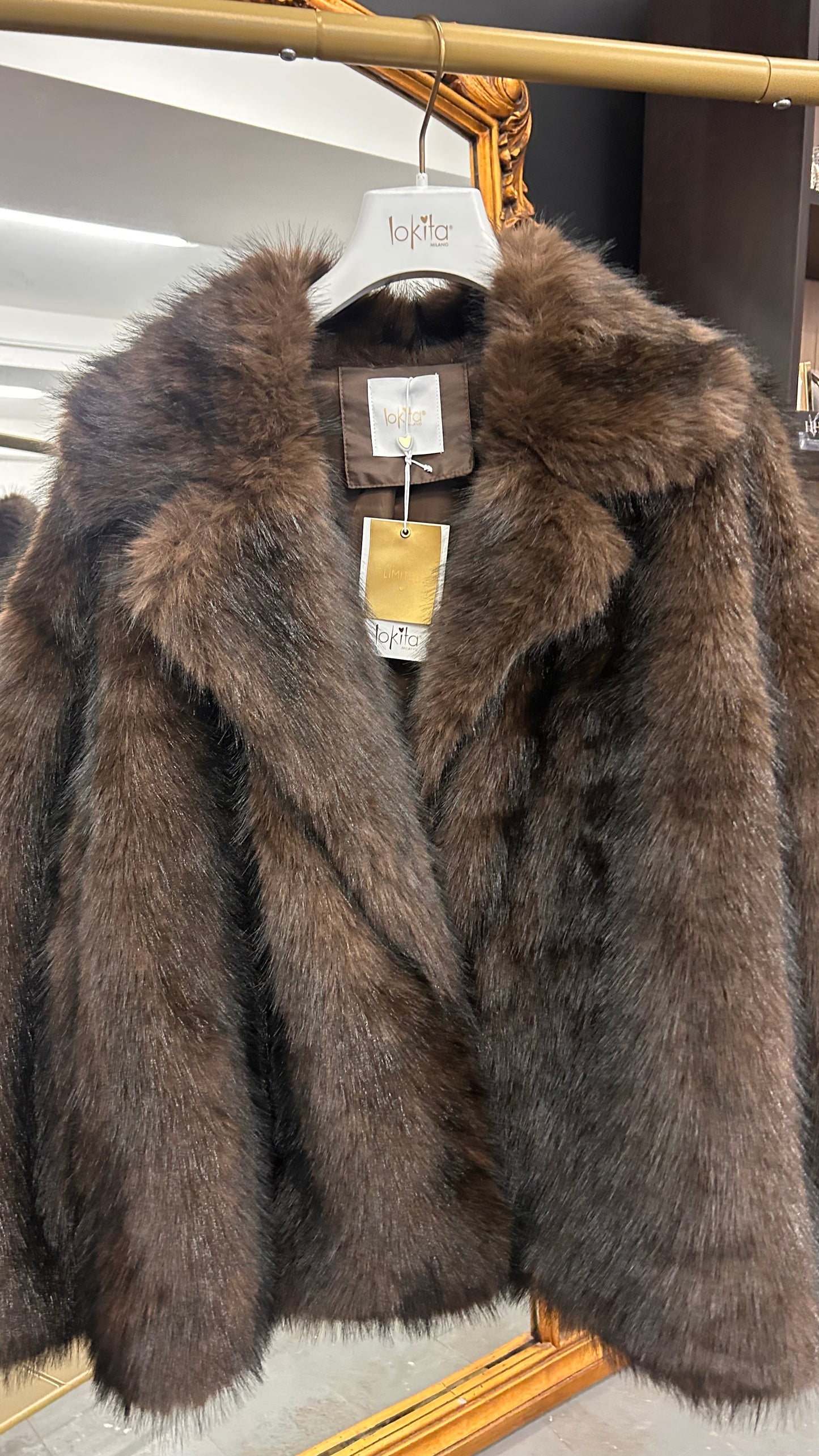 Luxury Faux Fur Jacket