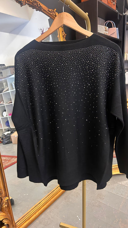 Classic Sweater Sparkle Detail