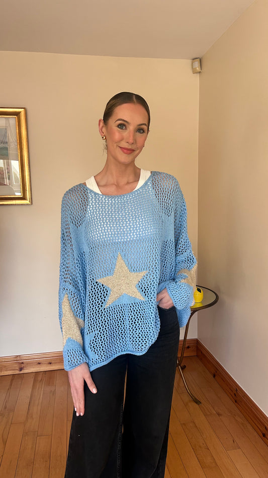 Relaxed Star Sweater