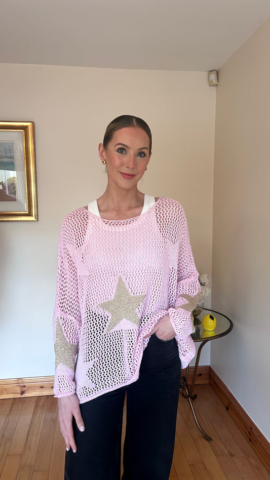 Relaxed Star Sweater