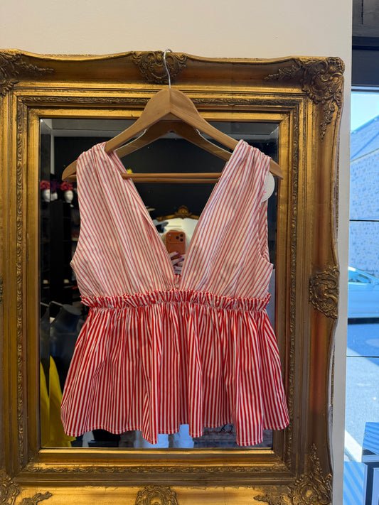Peplum  Sun Top